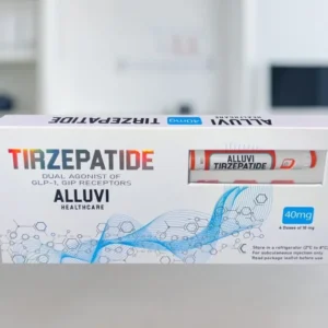 Tirzepatide 40 mg peptide vial for laboratory research