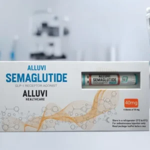 Semaglutide 40 mg research peptide in sterile vial